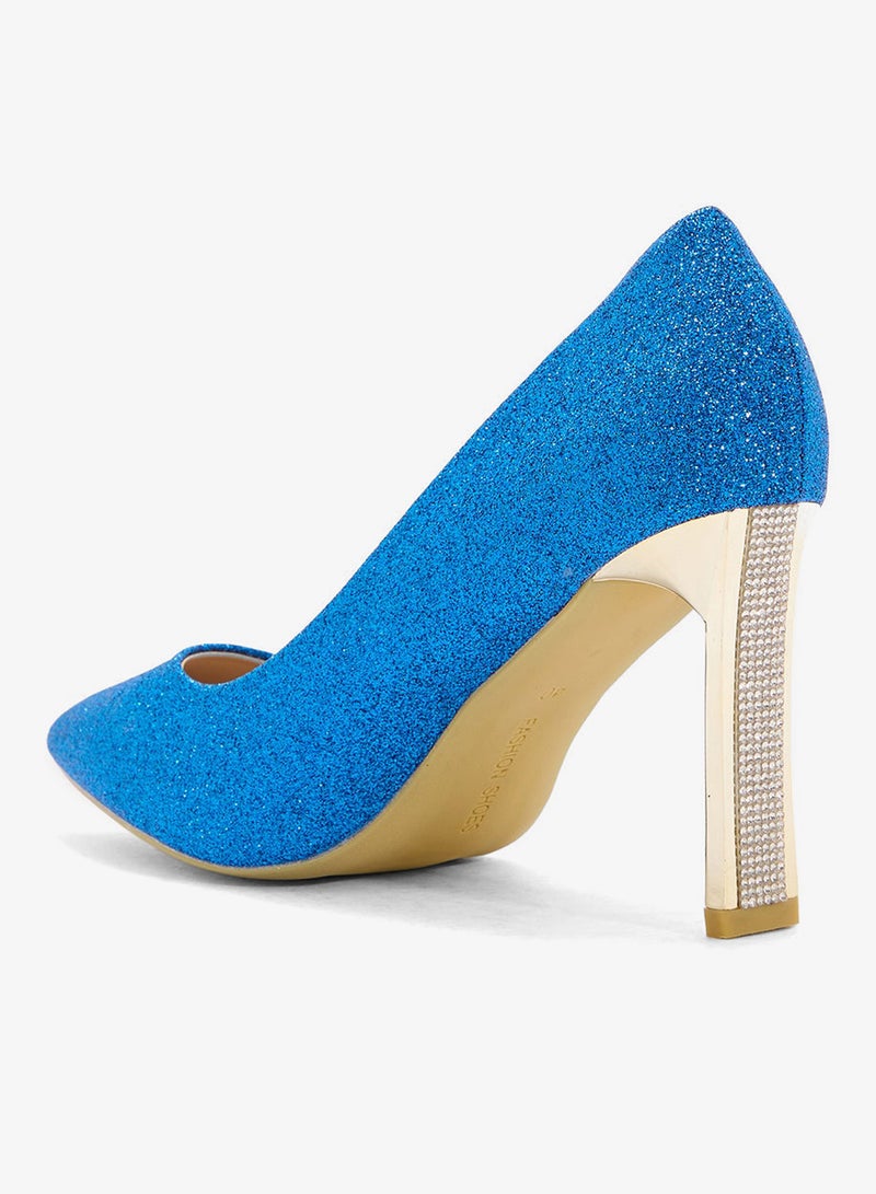 BR High Heeled Pointed Pump - Image 3