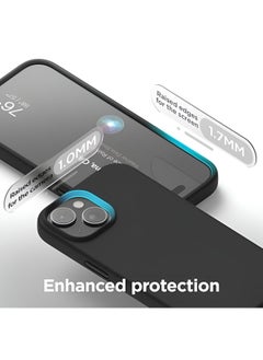 Mida iPhone 15 Silicone Case Cover, full body protection case with a soft silky feel, shockproof cover with microfiber lining  - Image 5