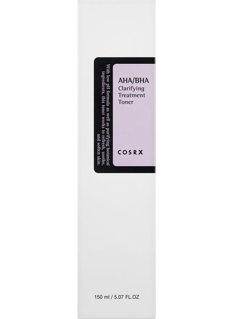 COSRX AHA/BHA Clarifying Treatment Toner 5.07 fl. oz. 150ml - Image 1