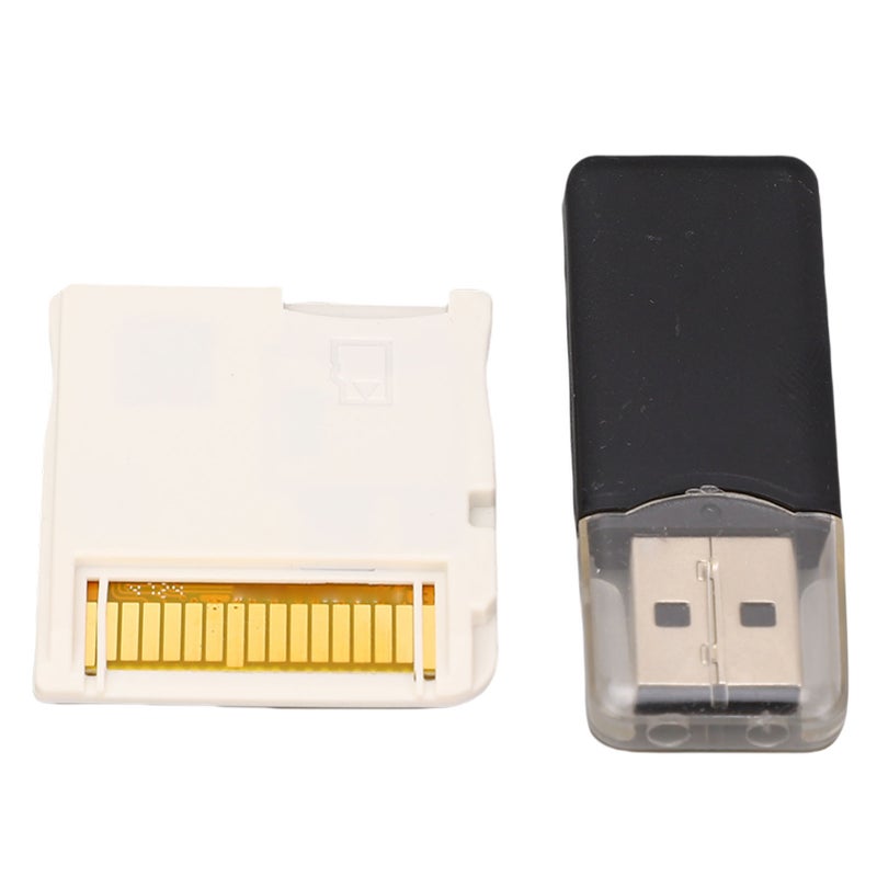 2025 Flash Card Fit for NDS 2DS 3DS Game Console ASIC Chip Video Game Flash Memory Card with Card Reader White - Image 1
