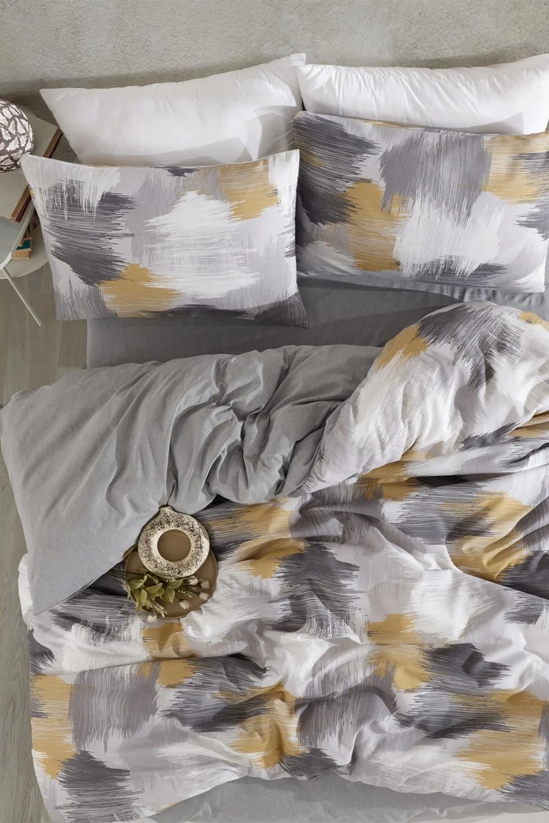Zeynep Tekstil Cotton Single Duvet Cover Set | Duvet Cover and Pillowcase | Jolie Without Sheet