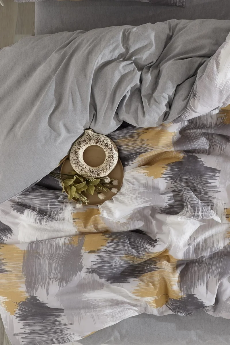 Zeynep Tekstil Cotton Single Duvet Cover Set | Duvet Cover and Pillowcase | Jolie Without Sheet
