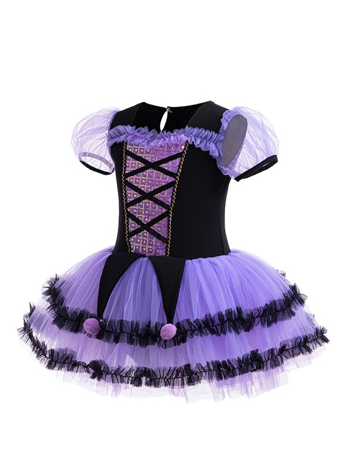 عام فستان الفتيات الصيفي لعام 2025 من نوع كولومي، وهو فستان مثل فستان الأميرة، مناسب للعروض وحتى لمناسبة عيد الميلاد، فستان للأطفال. - Image 2