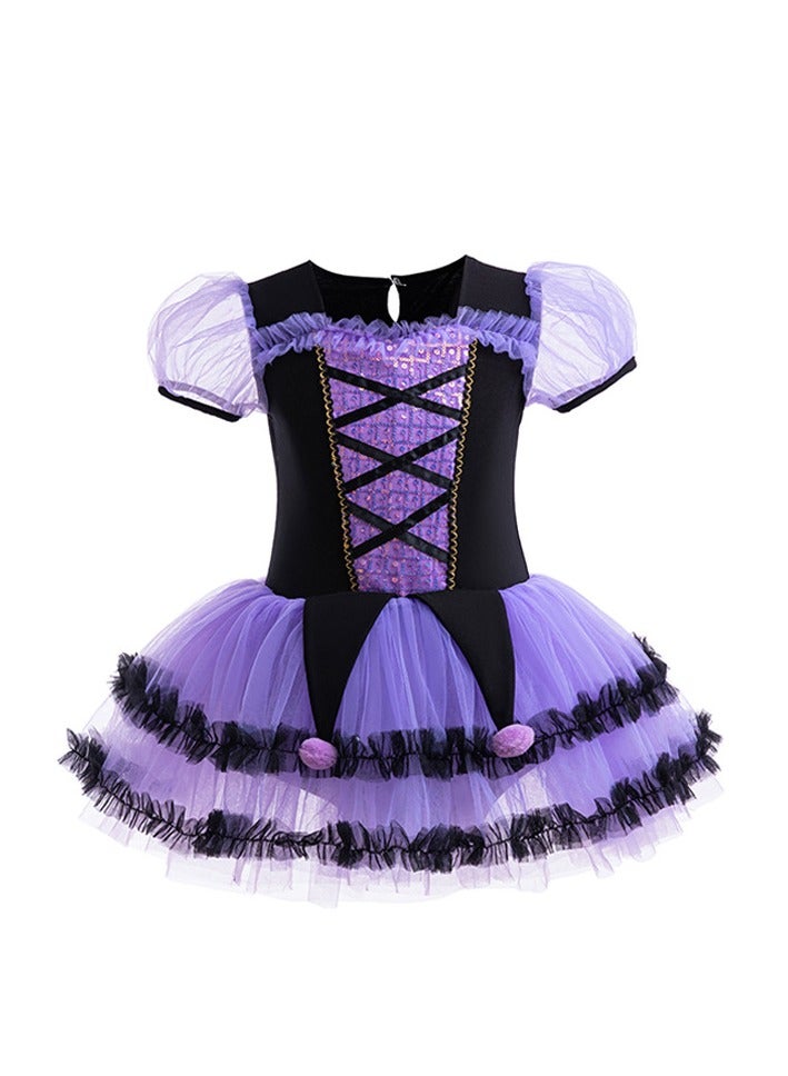 عام فستان الفتيات الصيفي لعام 2025 من نوع كولومي، وهو فستان مثل فستان الأميرة، مناسب للعروض وحتى لمناسبة عيد الميلاد، فستان للأطفال. - Image 1