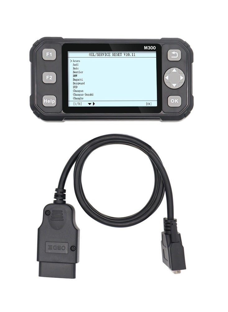 Generic Car Diagnostic Scan Tool OBD II Scanner Engine Fault Code Reader Maintenance Lamp Reset with 10 Languages for Cars  - Image 3