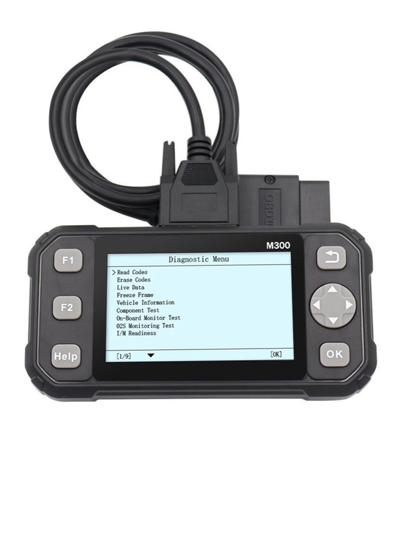 Generic Car Diagnostic Scan Tool OBD II Scanner Engine Fault Code Reader Maintenance Lamp Reset with 10 Languages for Cars  - Image 1