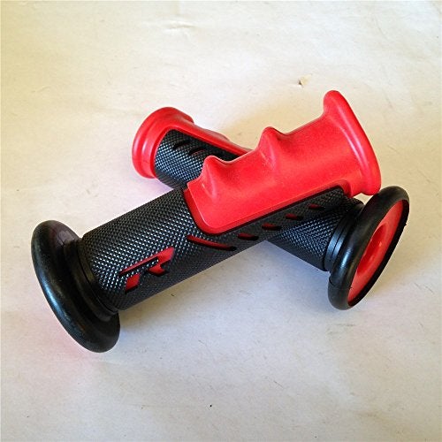 XKMT-R Engraved Gel Style H Grips RED ATV Quad Compatible with Kawasaki Polaris SEADOO BOMBARDIER Jet SKI Foreman Recon Rincon Brute Force Prairie ATV Bruin Grizzly [B017QVAB6I] - Image 3