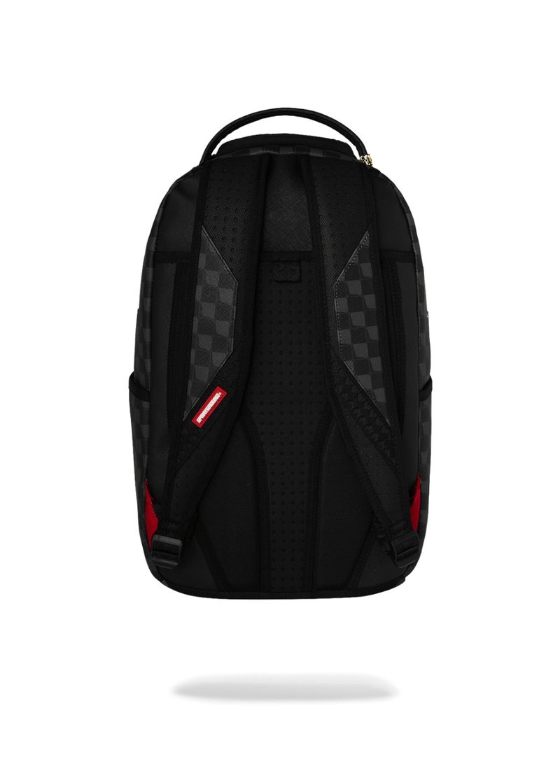 SPRAYGROUND حقيبة ظهر سوداء على شكل بالون لأسماك القرش في باريس - Image 4
