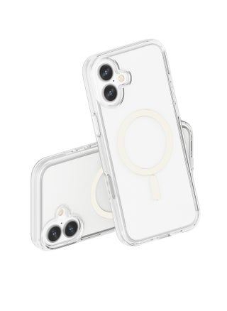 جراب GEAR4 المغناطيسي متوافق مع iPhone 16 PLUS، متوافق مع الشحن اللاسلكي MagSafe، جراب شفاف مضاد للخدش ومضاد للصدمات وغطاء هاتف رفيع وواقي، شفاف (TPU + ظهر قوي من البولي كربونات I تم اختبار الحماية من السقوط من ارتفاع 16 قدمًا I شفاف) - pzsku/Z5FD830D61B8EA92FDB41Z/45/_/1727281569/d26fe65d-ef82-4f14-ac01-2676d33ebd0a