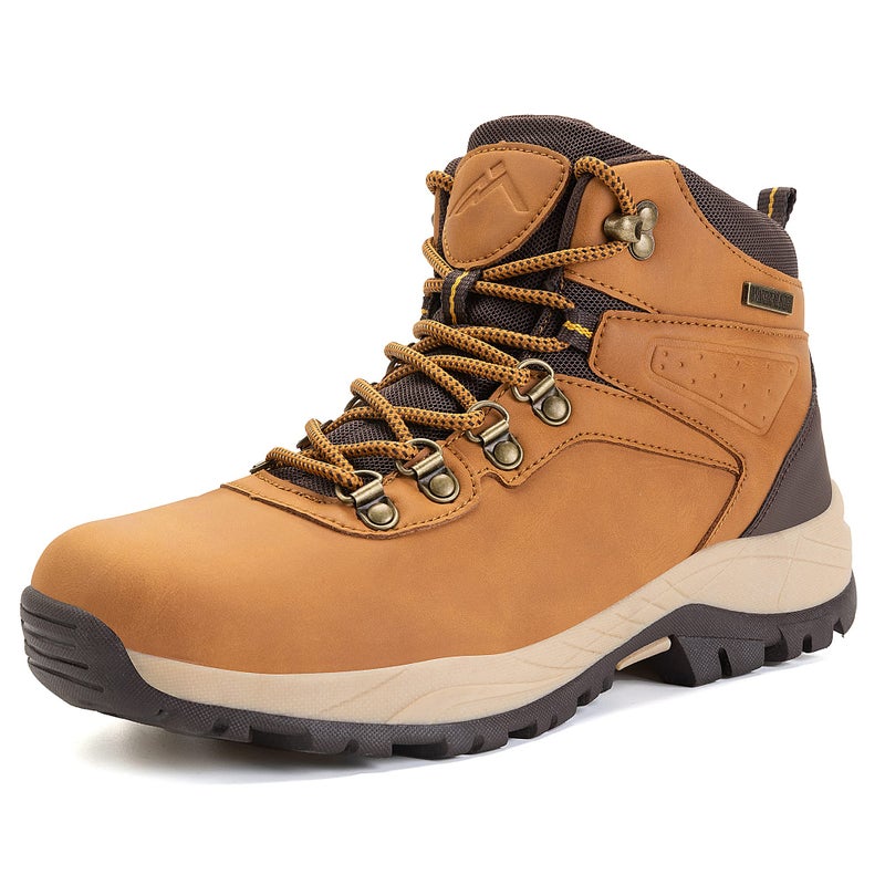 CC-Los Women's Waterproof Hiking Boots Trekking Backpacking Boot Yellow Size 5.5-10.5 - Image 1