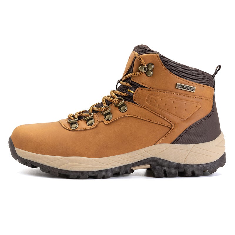 CC-Los Women's Waterproof Hiking Boots Trekking Backpacking Boot Yellow Size 5.5-10.5 - Image 2
