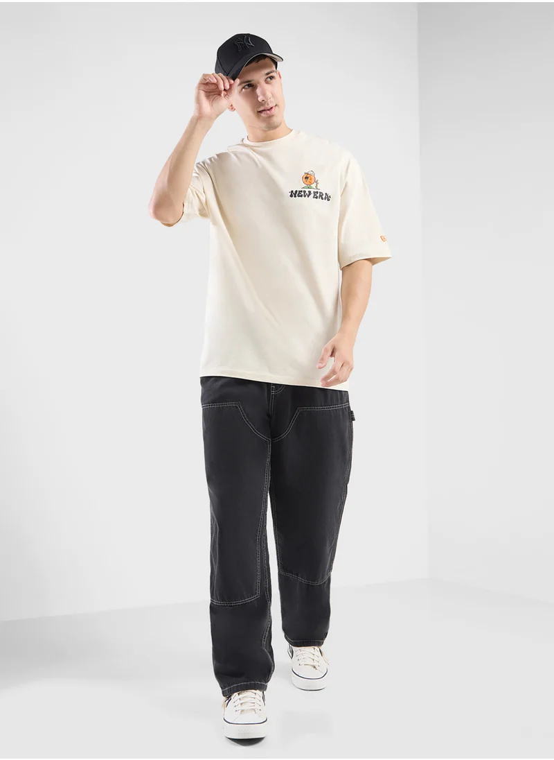 نيو ايرا Cily Graphic Oversized T-Shirt