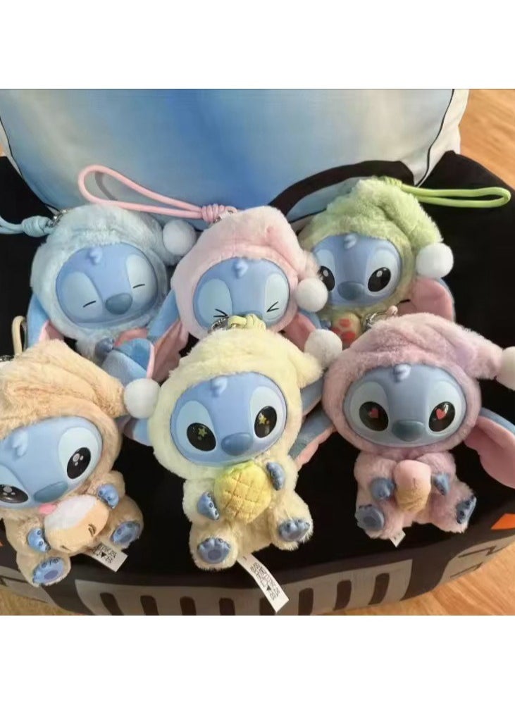 LABUBU The Labubu Monsters -stitch generation Labubu, Random Design Action Figures Collectible, Blind Box , Single Box