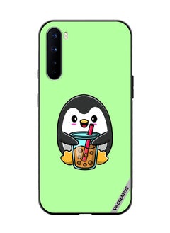 Protective Case Cover For OnePlus Nord Penguin Cola Design Multicolour