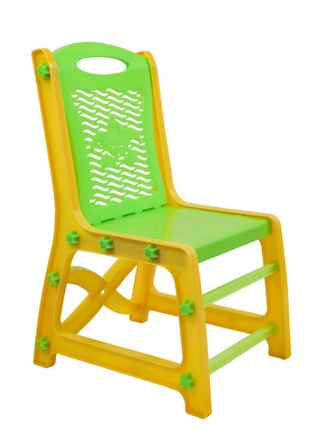 SHREE HANS CREATION SHREE HANS CREATION Adjustable Study Table & Chair Set for Kids Boys and Girls with Small Box Space for Pencils and Other Stationery Plastic Study Table (Multicolor) (3-15 Years)  - Image 5