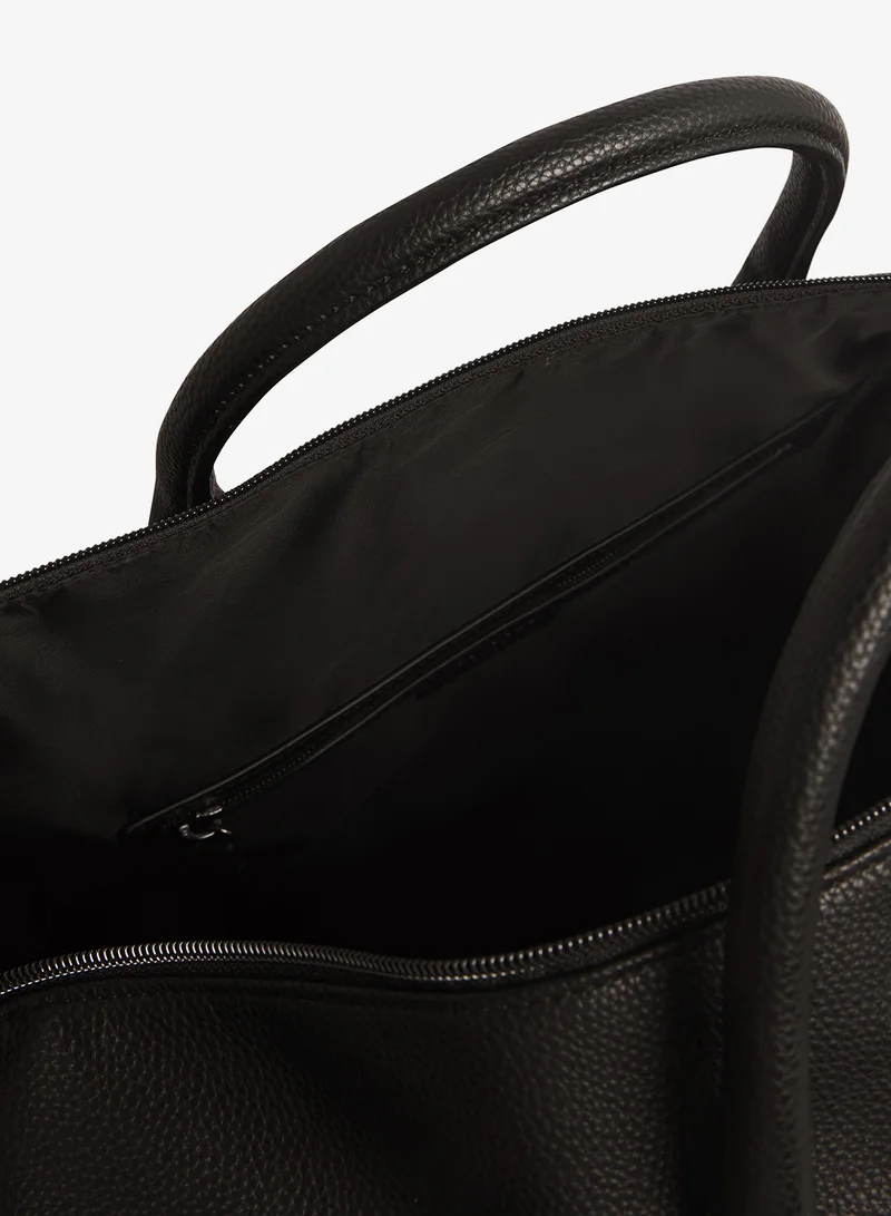 Ted Baker BLACK Keeith Webbing Detail Duffle Bag for Men | Best Price UAE