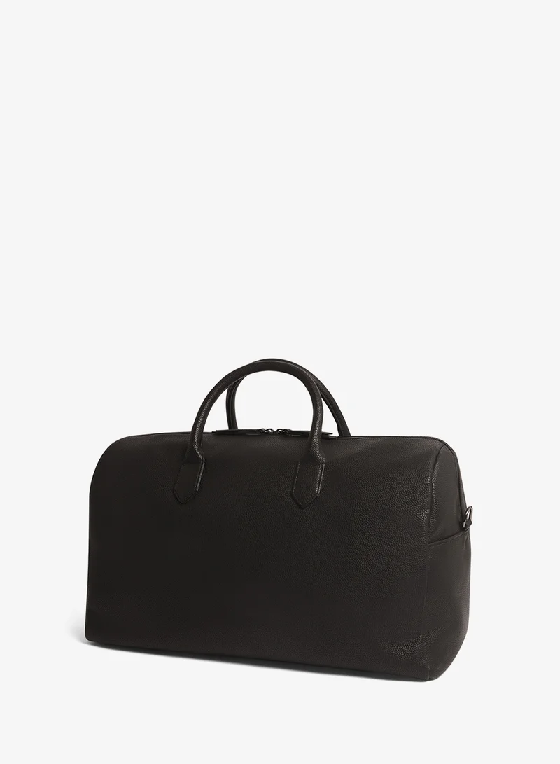 Ted Baker BLACK Keeith Webbing Detail Duffle Bag for Men | Best Price UAE