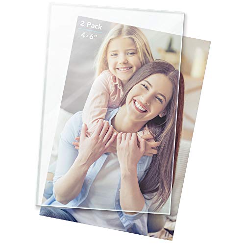 FrameStarr - 4x6 Glass - Crystal Clear, 2 Pack - Replacement Glass for 4 x 6 Picture Frames - Real Cover Sheets - Image 5