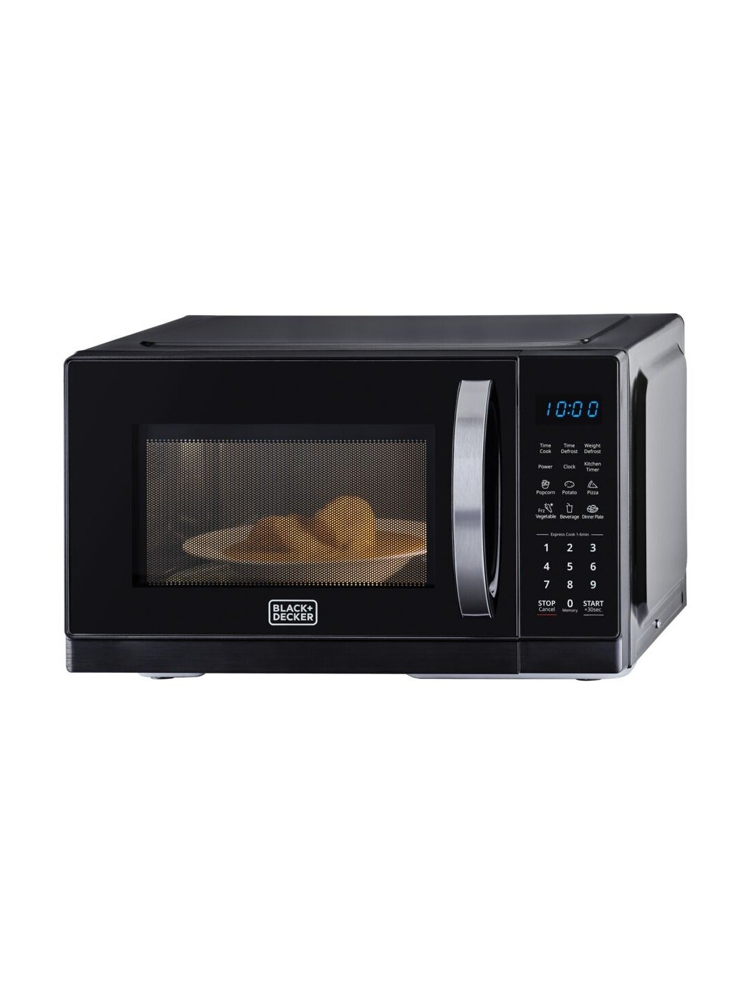 25L Digital Microwave Oven with LED Display, 6 Auto Programs, 11 Power Levels, Child Lock, and Memory Function, 2 Years Warranty 25 L 900 W MZ2500P-B5 Black