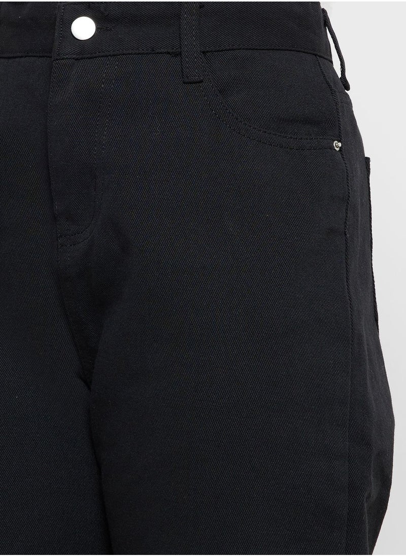 Ginger - High Waist Straight Fit Jeans - Image 1