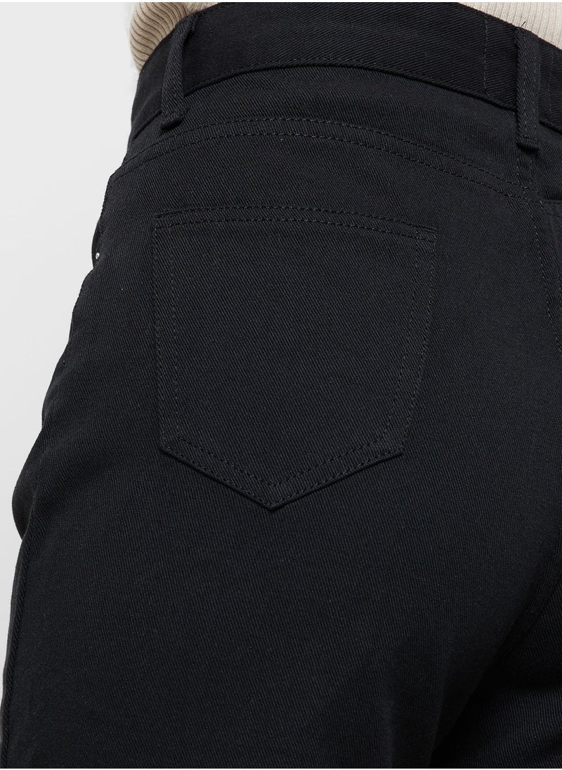 Ginger - High Waist Straight Fit Jeans - Image 1