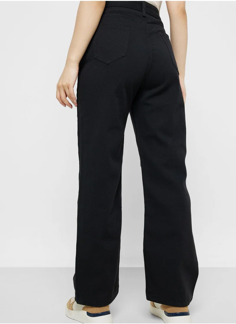 Ginger High Waist Straight Fit Jeans