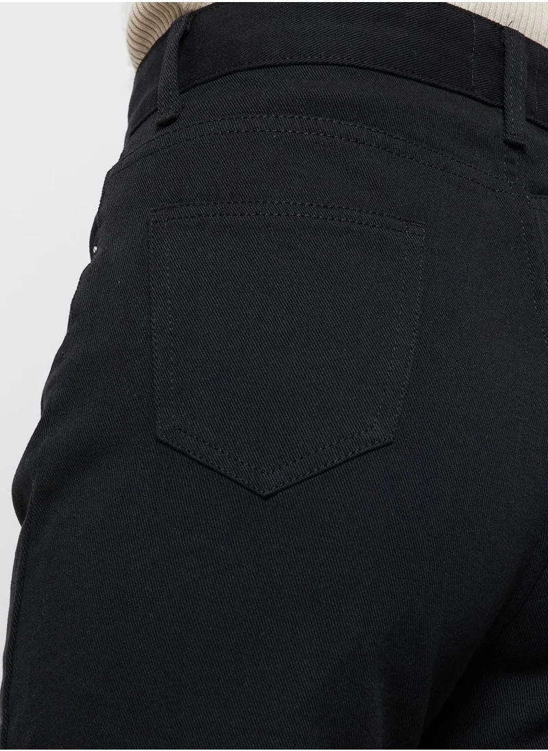 Ginger High Waist Straight Fit Jeans