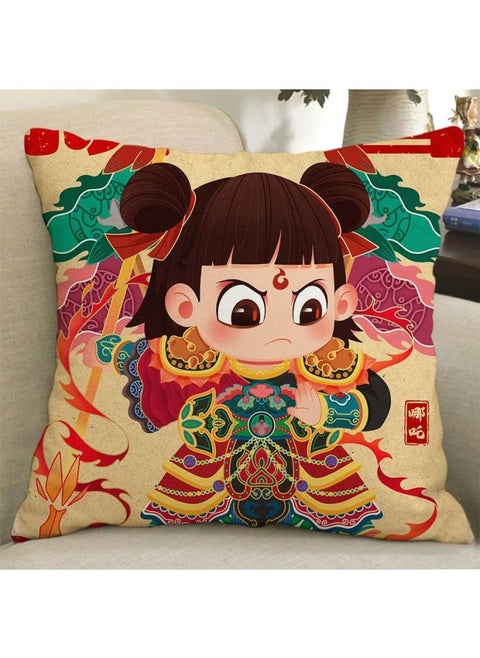Which Surrounding Pillow, Which Ao Bing Ao Guang Ao Leap Shen Male Leopard Doll Diy Gift-Color:A17-Height:40x40cm Silky Bright Segment Double-sided Printing