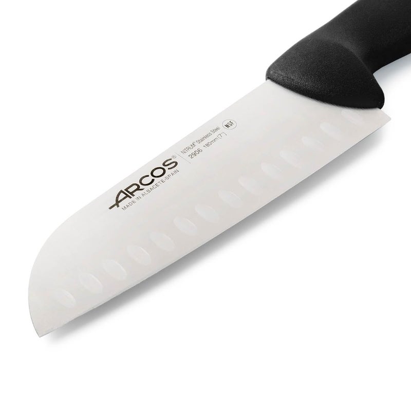 Arcos Chefs Knife Black GRANTON Edge 180MM 2900 Series - Image 3