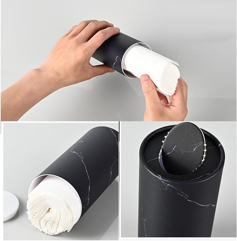 Black Car Tissue Holder Box Dispenser for Vehicle Travel Easy Access - Image 5