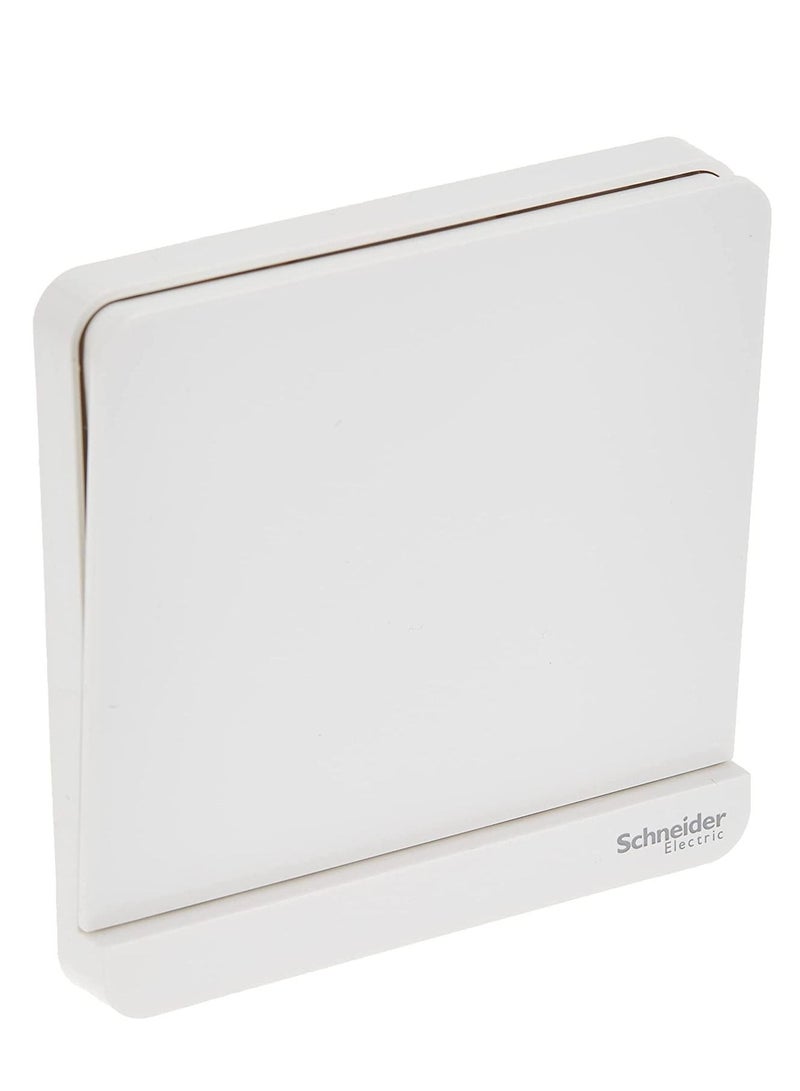 Schneider Electric E8331L2_WE AvatarOn White - 2-way plate switch 1 gang - 16AX - White - Image 1
