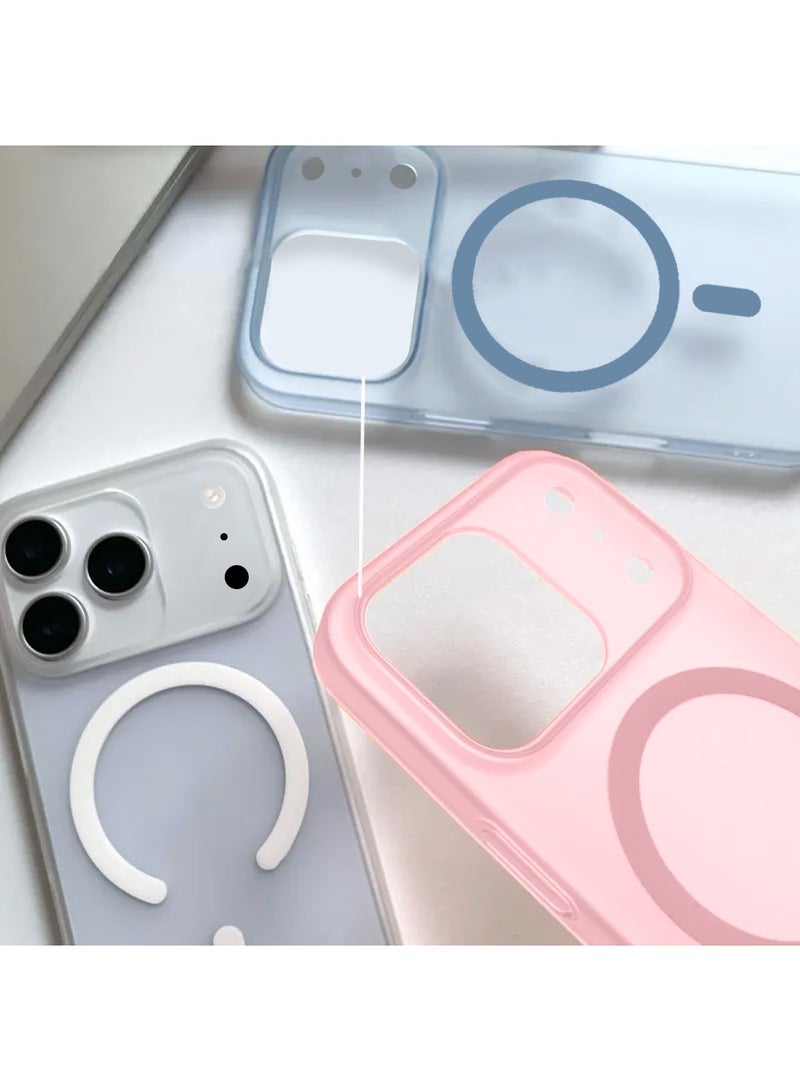 Techie iPhone 17 Pro Magnetic Case – Luxury Ultra-Thin Matte Translucent PC Hard Cover | MagSafe Compatible | Anti-Fingerprint, Slim, Shock-Resistant, Wireless Charging Ready - Image 4