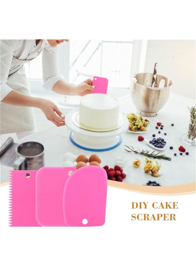 Icing Decoration Gun Set, Stainless Steel Dessert Decorating Syringe Set, Cupcake Frosting Filling Injector with 6 Icing Nozzles, 3 Cream Scraper, 2 Offset Spatula, 2 Nozzle Brush for Kitchen Baking - Image 5