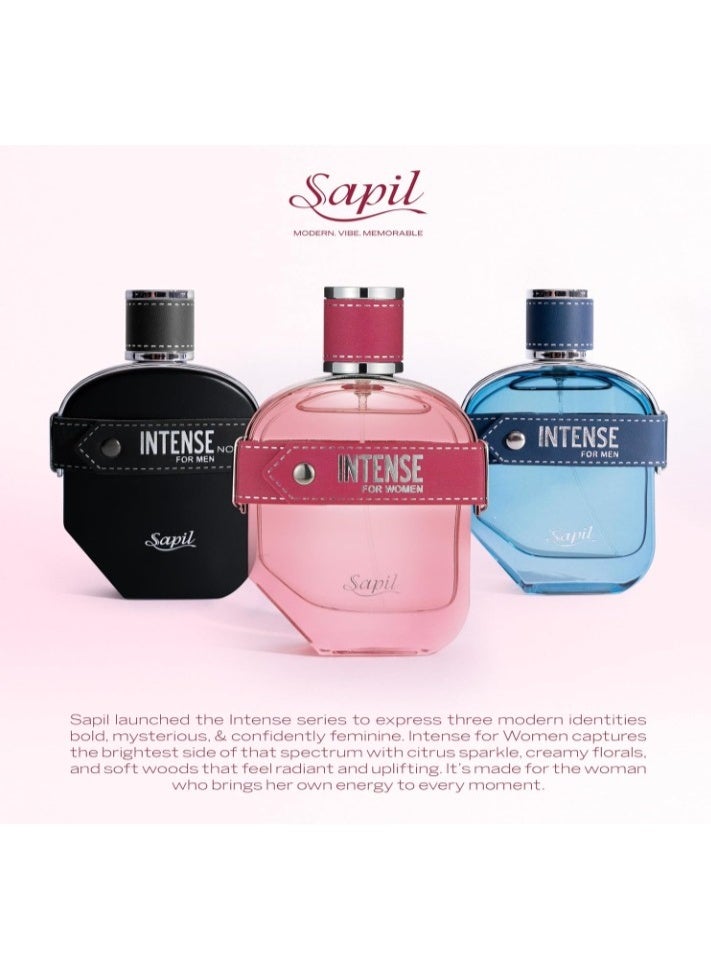Sapil Intense for Women Eau De Toilette 100ml, Affordable Luxury Perfume, Floral Fragrance with Orange, Green Top Notes, Bold Blend Perfumes for Women - Image 4