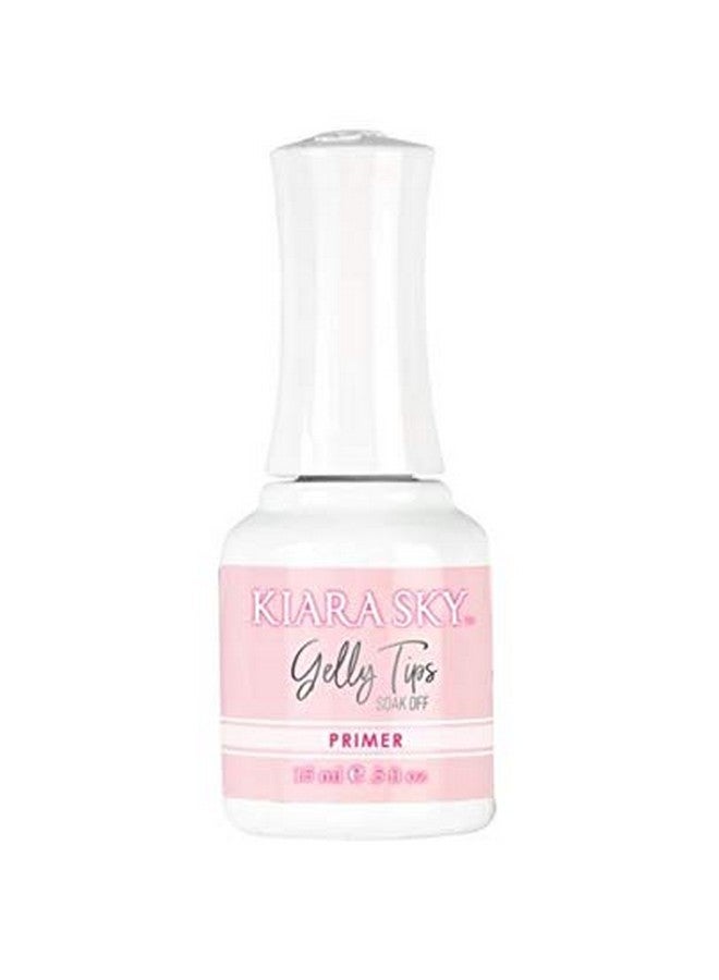KIARA SKY Gelly Tips Essentials Kit 0.5 Fl Oz (Prep Top Coat Builder Primer) - Image 4