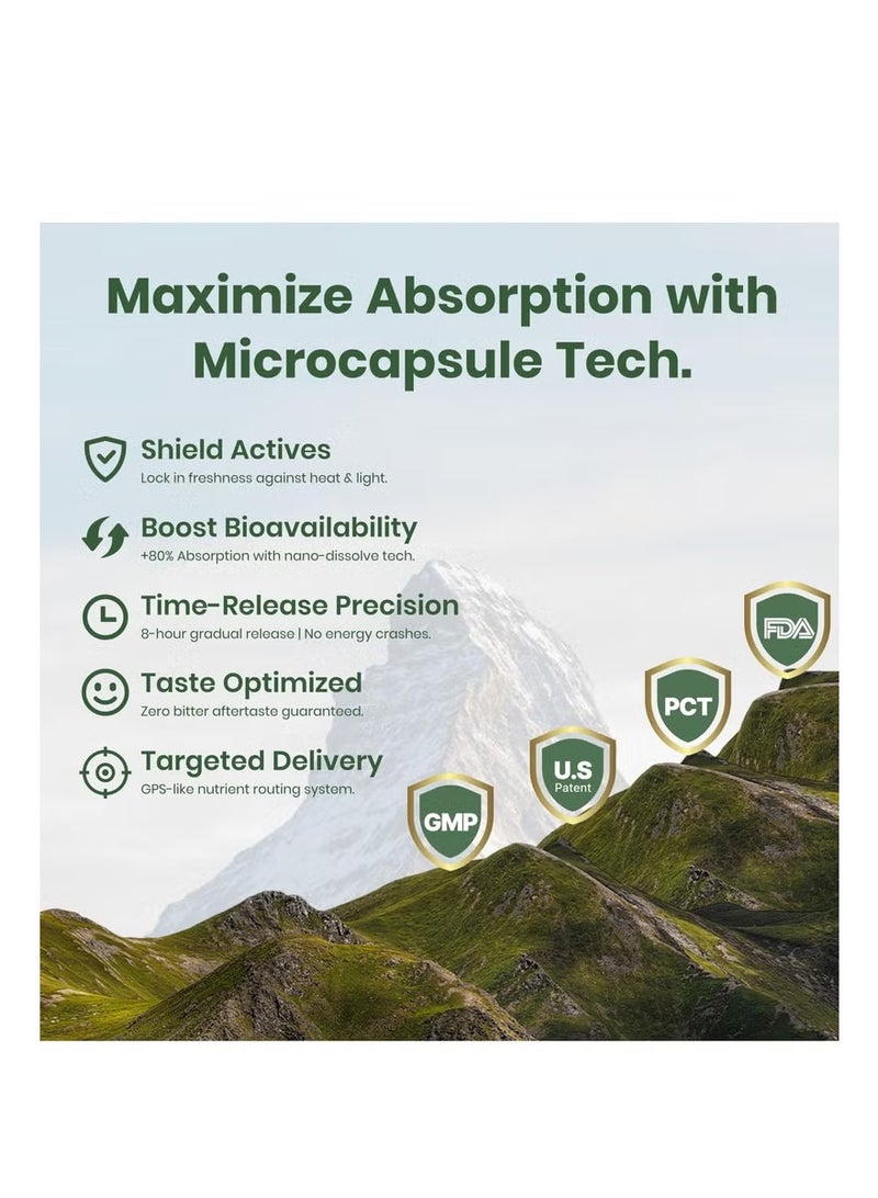 فلينو شيلاجيت للرجال والنساء، شيلاجيت مع حمض الفولفيك الطبيعي و L-، شيلاجيت هيمالايا لدعم الطاقة والمناعة، غير معدلة وراثياً، صنع في الولايات المتحدة، 60 كبسولة، 1300 ملغ لكل حصة - Image 4