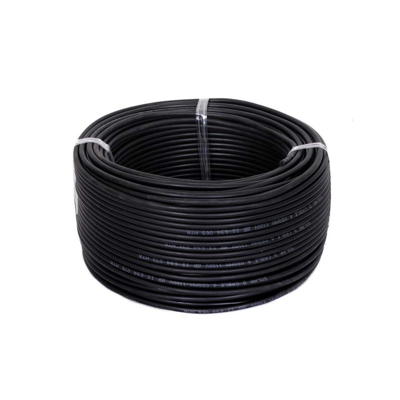 GVD PVC FR Insulated 40mm Single Core Flexible Copper Wires Cables for Home Electric Wire Domestic Industrial Electric 90 Mtr Electrical Wire Black