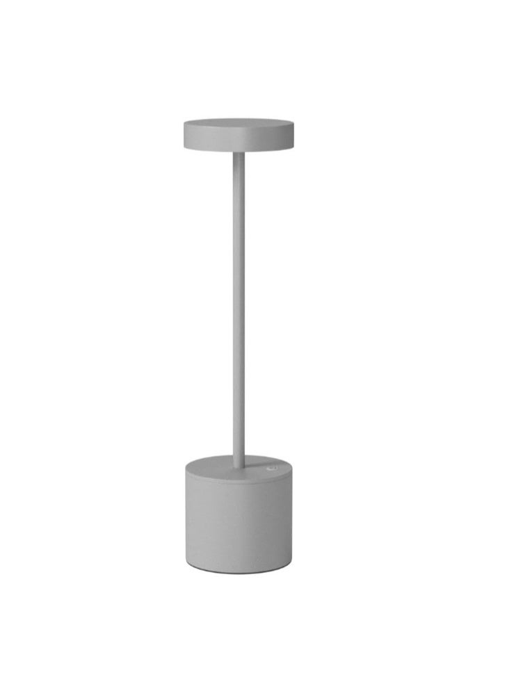 GOGOGO 2-Pack Rechargeable LED Table Lamps, Dimmable Desk Lamps, 5000 mAh, for Indoor and Outdoor Use (Silver) - Image 4