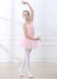 Stelle Stelle Ballet Leotards for Girls Dance Camisole Dress Tutu Skirted Ballerina Outfits Sleeveless (Toddler/Little Girl/Big Girl) (Ballet Pink (Tutu), 5-6 Years)  - Image 2