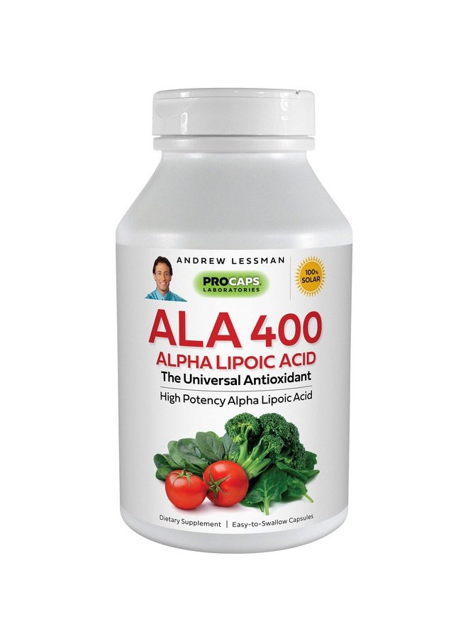 Alpha Lipoic Acid Ala 400 60 Capsules The Universal Anti Oxidant Ultra High Potency No Additives - pzsku/Z5FD93833BE5894A008FEZ/45/_/1696916586/98c29ae4-900e-4040-a3b7-89e5c1a9a307