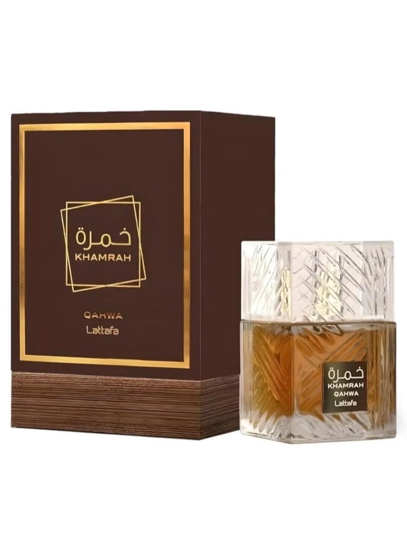 Lattafa Khamrah Qahwa Eau De Parfum 100ml - Image 1