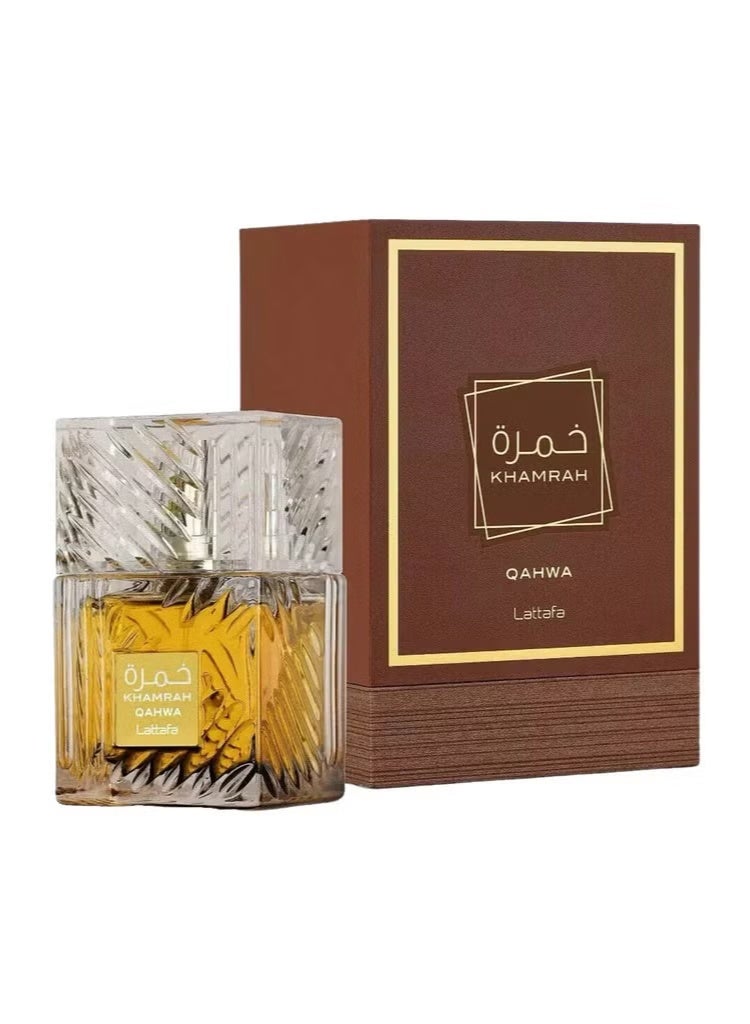 Lattafa Khamrah Qahwa Eau De Parfum 100ml - Image 3