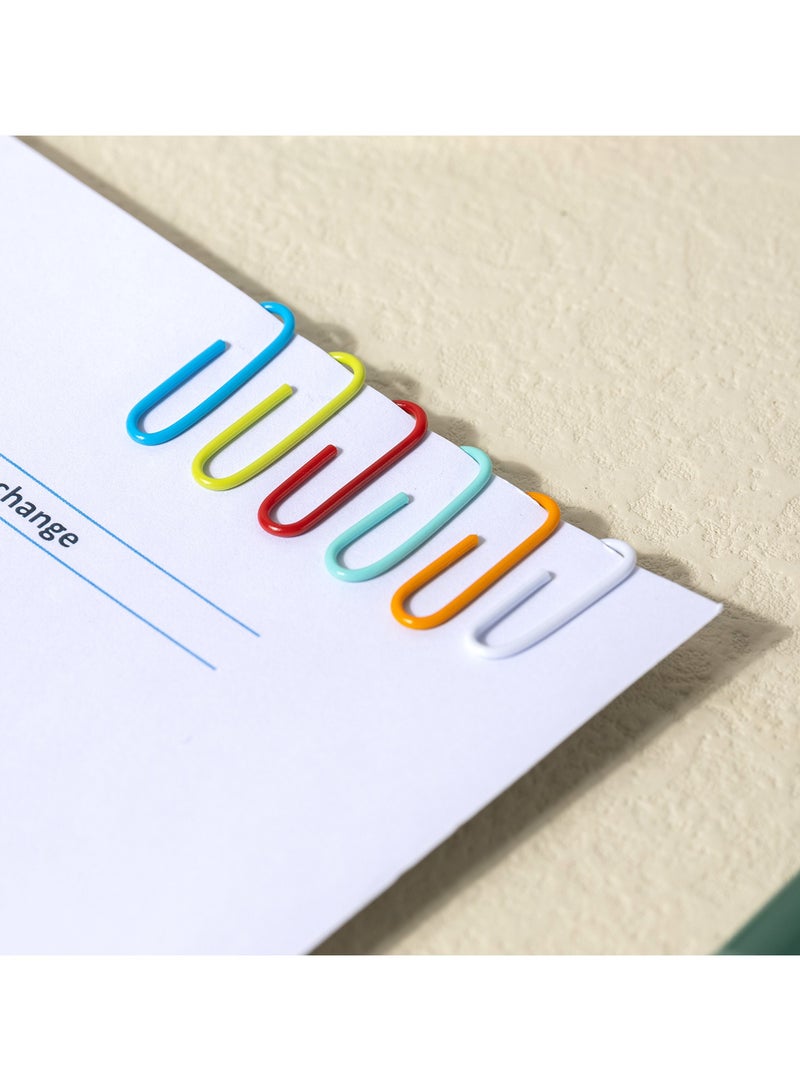 Deli E0024 Paper Clips - 29mm, Assorted Colors - Image 2