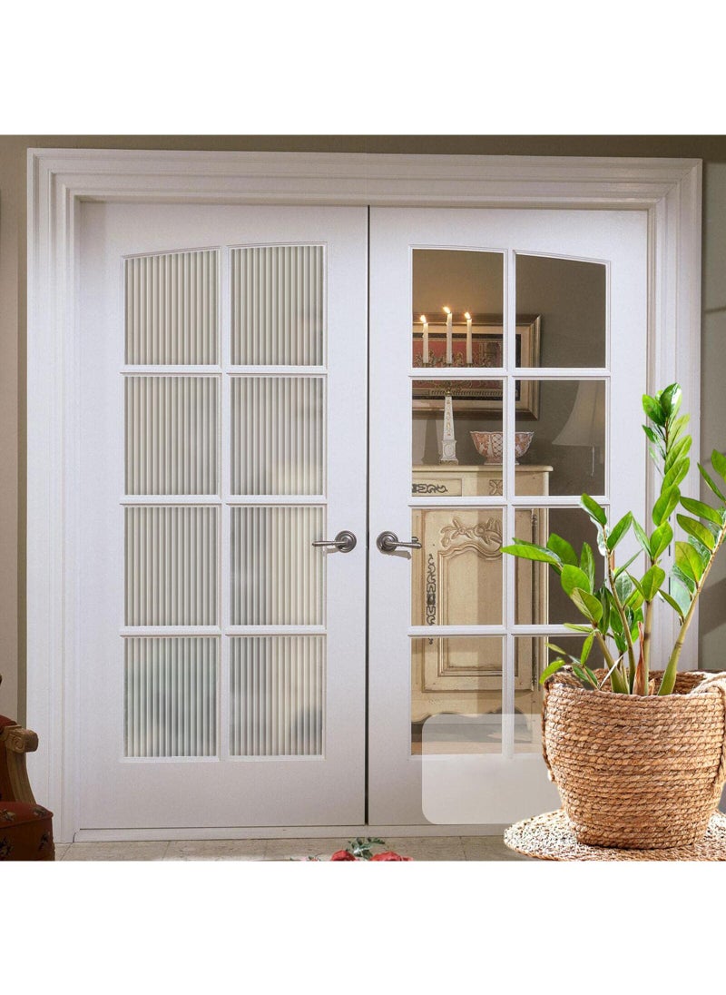 Sweet seven - Glass Film: Window Privacy Film, 3D Glass Decals, Decorative Film for Window, Door, and Cabinet - Non-Adhesive, Anti-UV - Size: 60 x 100cm - Image 1