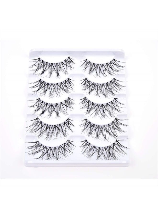 JIMIRE HELLO BEAUTY Multipack False Eyelashes Glam 614 Lashes - Image 2