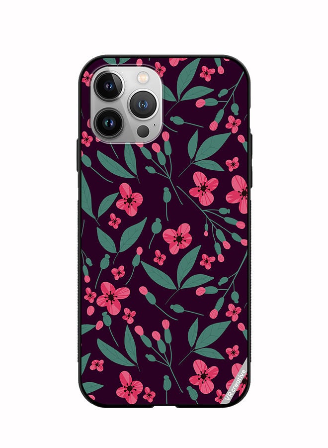 VR CREATIVE Protective Case Cover For Apple iPhone 11 Pro Flower Design Multicolour - Image 1