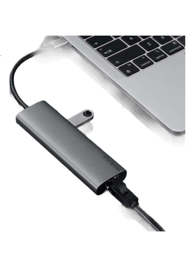 thinkpad Lenovo Type-C Expansion Dock, Usb Hub, Rj45 Gigabit Ethernet Adapter, Hdmi Converter, Pd Fast Charging, Apple Laptop Expansion Dock Lc06-R - Image 3