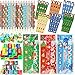 ANPHILE 28 Pack Christmas Stationery Party Favors Christmas Classroom Gifts for Students with Pencils Rulers Erasers Stickers Xmas Goodie Bags for Kids Class Gifts Bulk Prizes Holiday Gift - Image 2