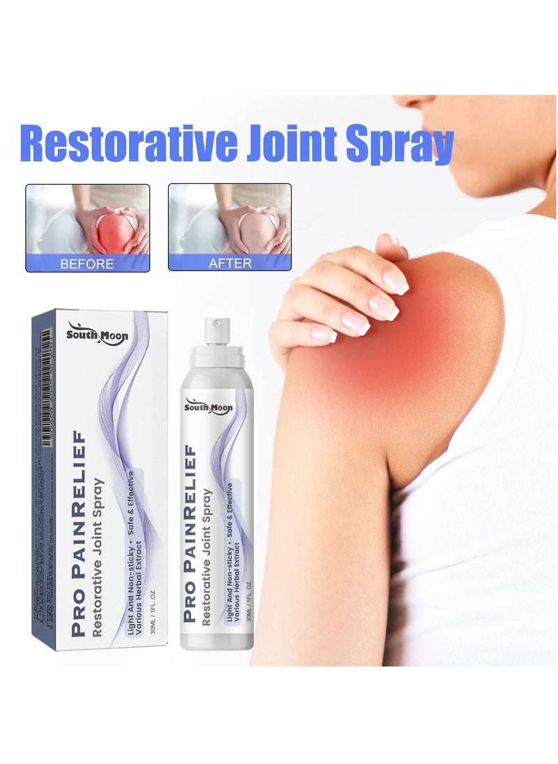 SOUTH MOON - Knee Pain Relief Spray - Lumbar Spine Cold Gel Spray, Joint Relief Herbal Mist, Herbs Bruise Spray, Arthritis Pain Relief, Relief Muscle Cramp，Natural Pain Reliever Spray - Image 1