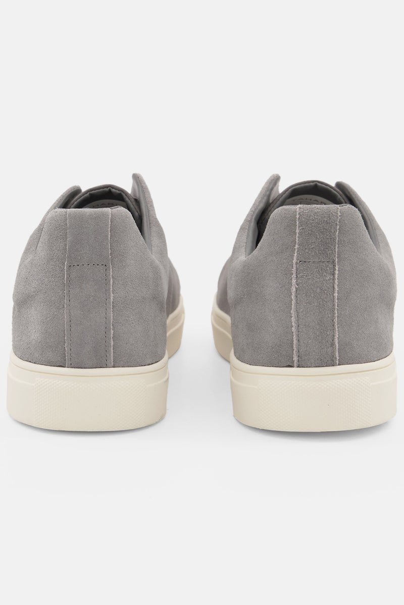 Tahari Men Slip On Suede Casual Shoes, Grey - Image 3
